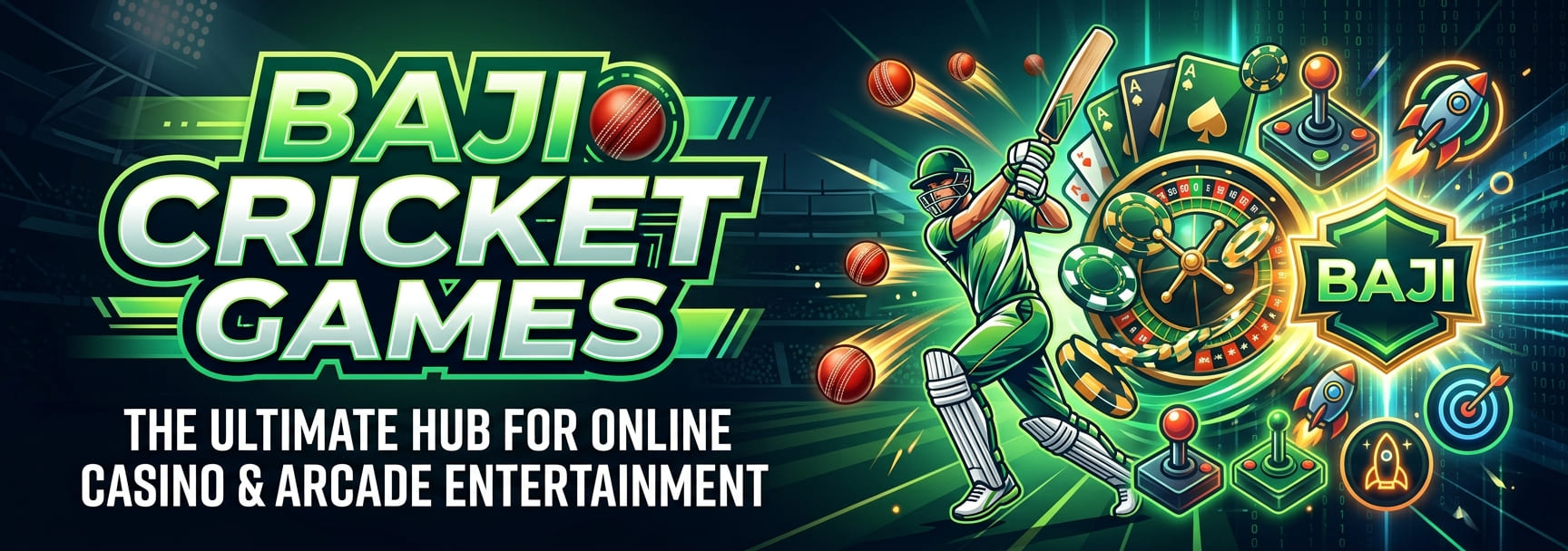 Baji Cricket Games : The Ultimate Hub for Online Casino & Arcade Entertainment