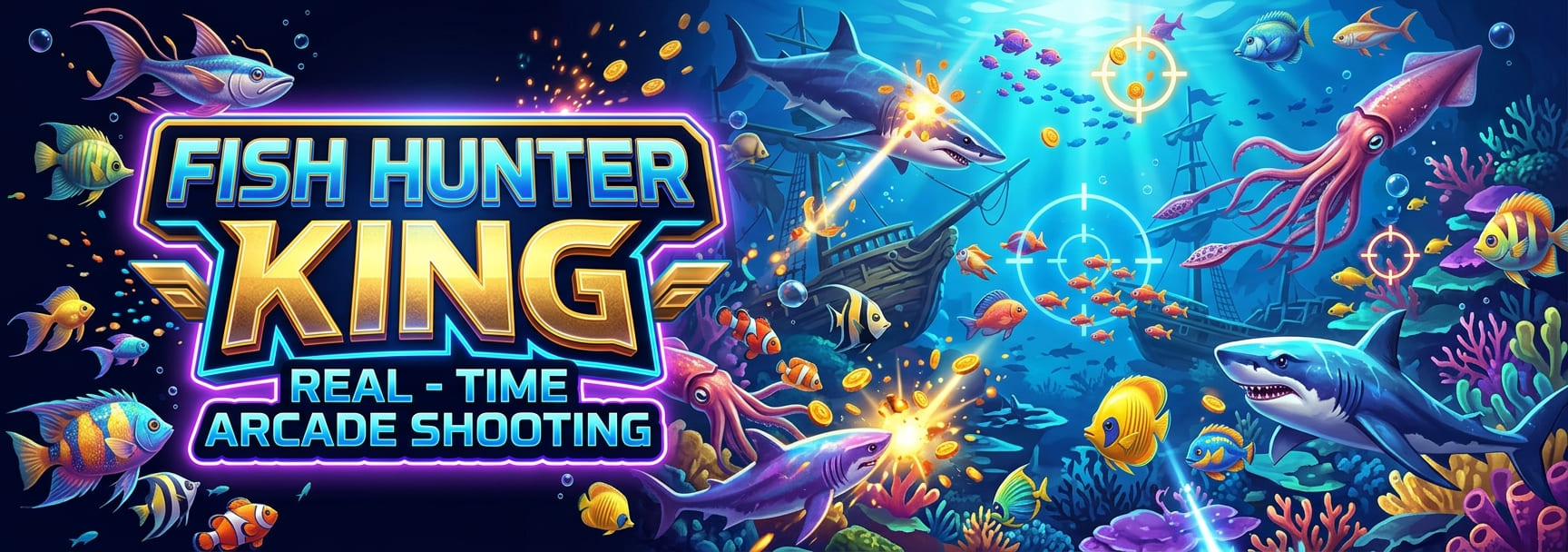 Fish Hunter King : Real - Time Arcade Shooting
