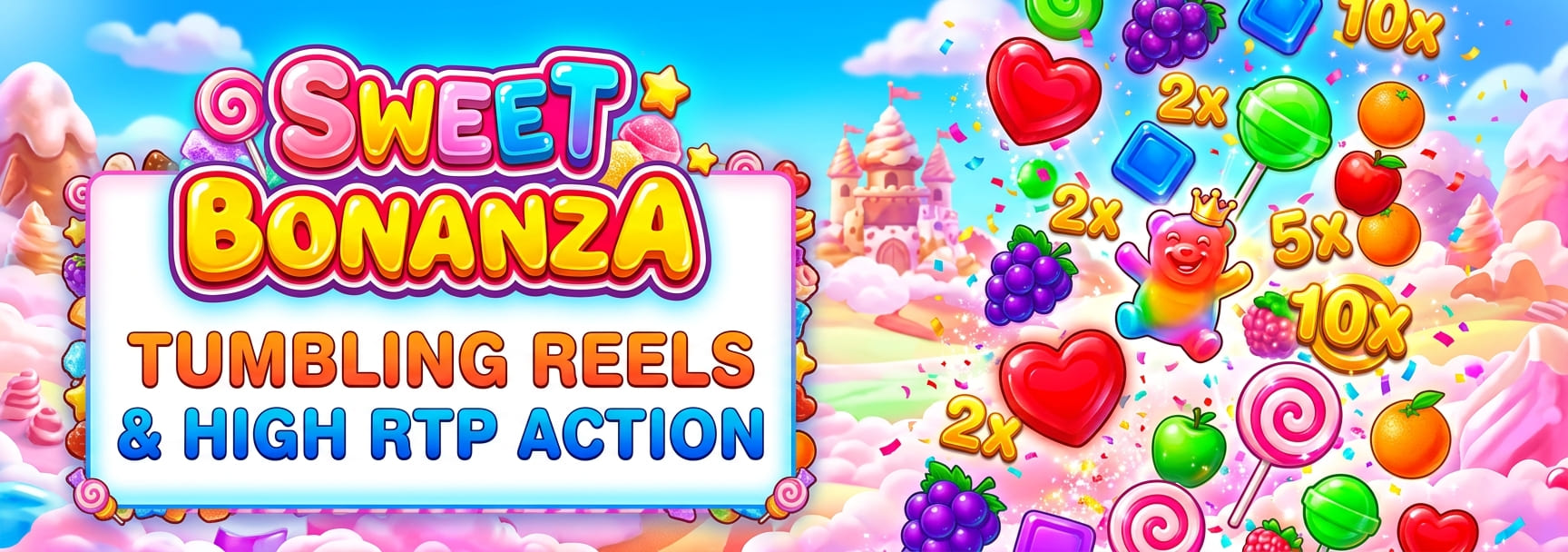 Sweet Bonanza : Tumbling Reels & High RTP Action