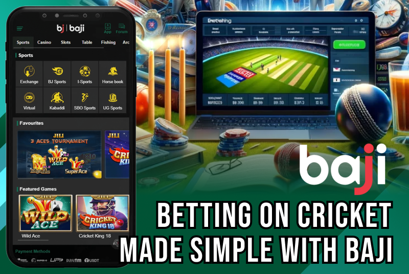 Betting on Cricket Made Simple with Baji